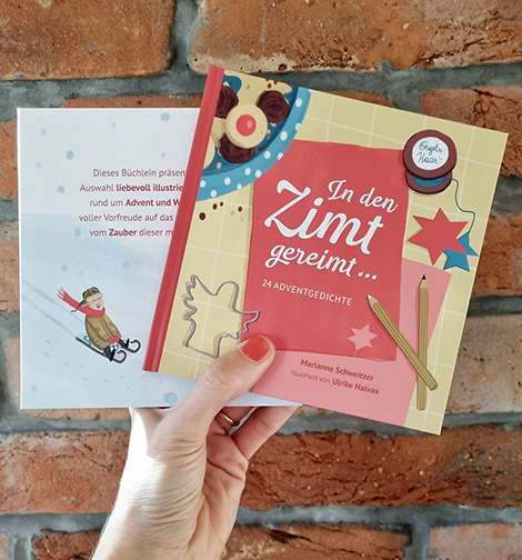 Illustrationen und Layout eines Adventbüchleins